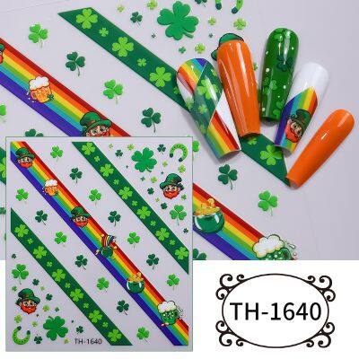 Pre-Cut Nail Stickers for DIY Manicure - 15mm Width & 20 Designs photo-5