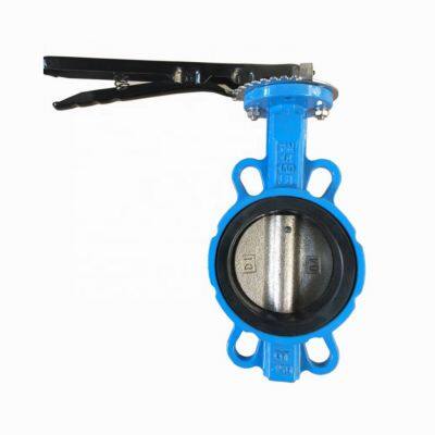 DN40-DN800 PN16 150LB Cast Iron Ductile Iron Stainless Steel 304 Disc and EPDM Seal Wafer Butterfly Valve photo-2