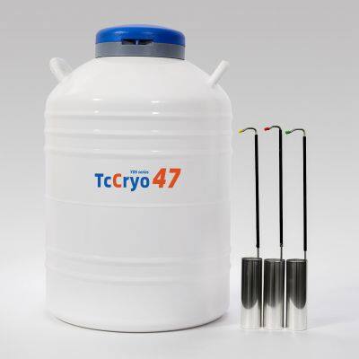 TcCryo Low Temperature Biological Liquid Nitrogen Container_sperm Storage Equipment
