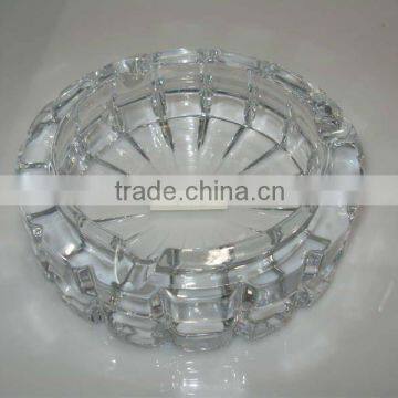 2015 China factory chear artistic large glass ashtray