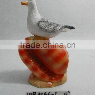 Cheap 3D Resin Seagull for sale home decoration