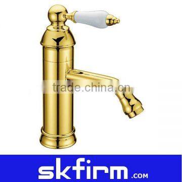 Wash Basin Gold Bathroom Faucets