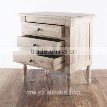 Bedroom Furniture Antique Wooden Bedside Table