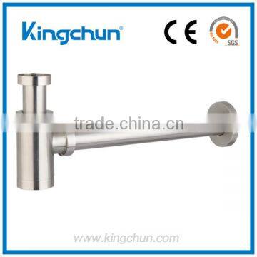 Kingchun free sample sanitary ware brass drain trap siphon