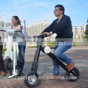 350W / 500W Outdoor Sightseeing E-bike Fashion ET Folding Electric Scooter