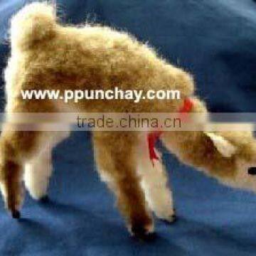 Vicuna toy fur Alpaca 3.5" Peru