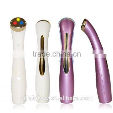 Ion vibration eye massager,finger size eye wrinkle remover,electric eye massager