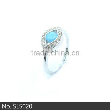 925 Sterling Silver Jewelry Brand Rings Engagement For Women Ring Wedding Rings Turquoise Stones Ring