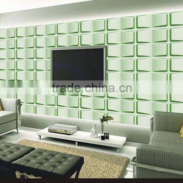 2016 China New Hot Sale 3D Board Lightweight 3D PVC Material Walls Paneling Lowes Cheap PVC