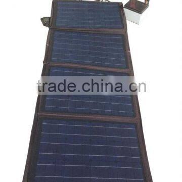 Portable 120W Folding Solar Panel Bag Blanket Regulator Waterproof with auto boat Car Charger