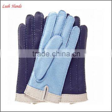 Hot Sale Women Fashion Leather Gloves for Winter photo-2