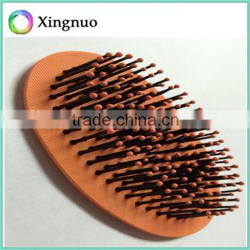 Massagre comb bursh with rubber pat for hair