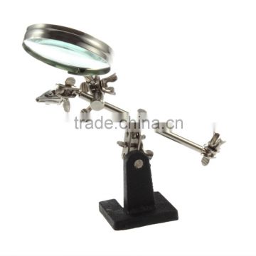 Third Hand Soldering Solder Iron Stand Helping Magnifying Tool For 3D Printer