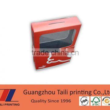 Wholesale custom transparent donation boxes