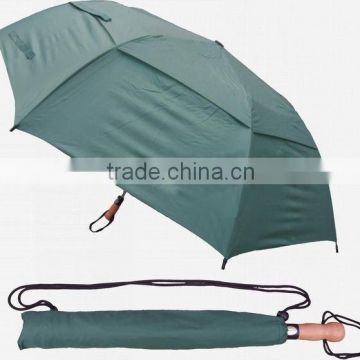 2 Fold Auto Open Golf Umbrella