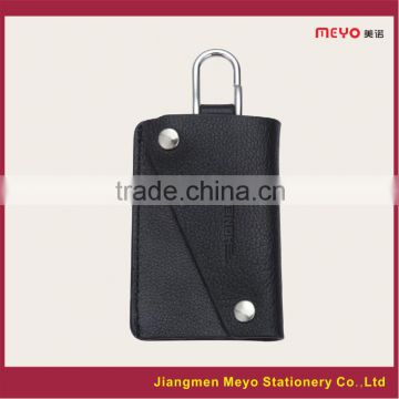 2015 Commercial Promotional Customized Made Genuine Leather key wallet,key case,key holder MEYOKW125