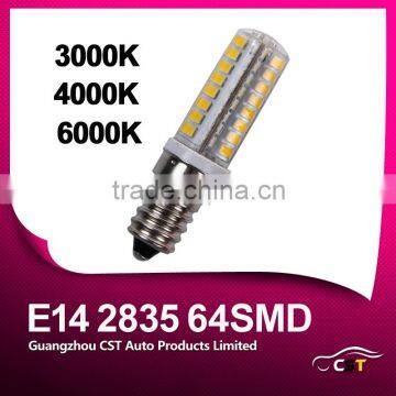 Factory Price CST E14 socket RA>80 3.6W AC220v E14 2835 64smd led e14 bulb 220v