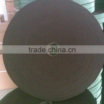Sofa webbing with paper core