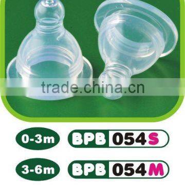 high quality transparent silicone nipple