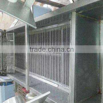 Mesh belt dryer for small wooden product