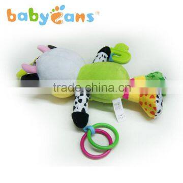 Babyfans Baby Cute Cow Cartoon Stuffed Music Toys China Factory Wholesale photo-3