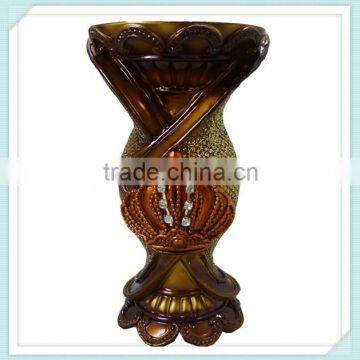 tall floor standing resin candle stand