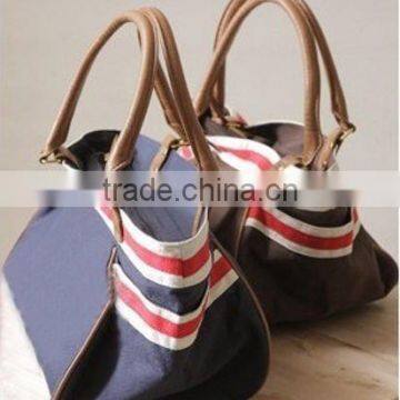 hot sale lady fashion canvas handbag