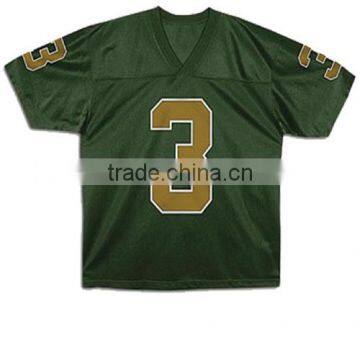 Rugby T-Shirt Green with 3 Number