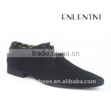 2016 fashion canvas lace-up business leisure fancy man shoes