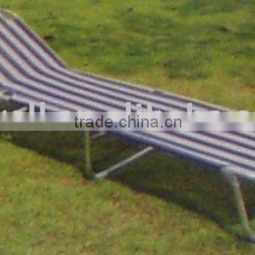 Metal folding bed