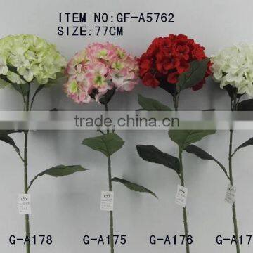 cheap artificial flower silk hydrangea real touch hydrangea