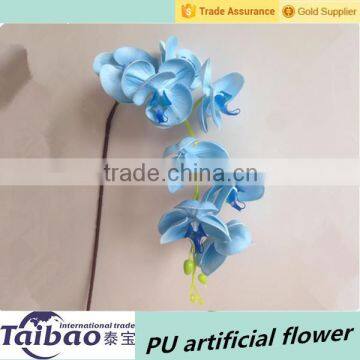 The new design blue PU artificial orchid