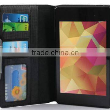 High Quality Flip PU Cover Folio Case for Google Nexus 7