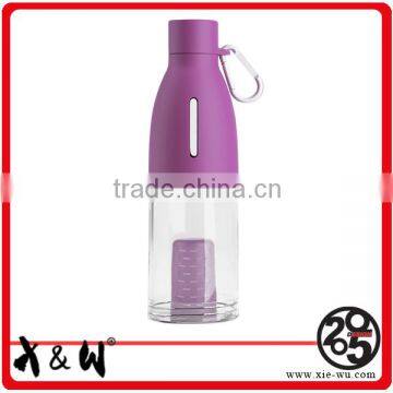 Canton Travel Plastic Water Bottle tea filter