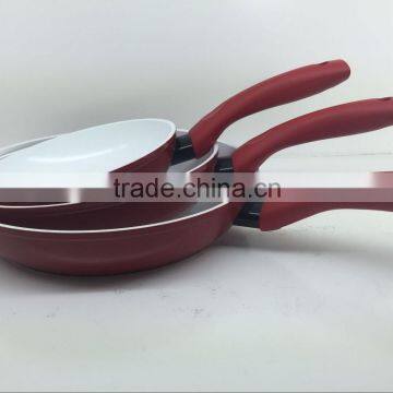 Best Saling Aluminum Non Stick Coating Pressed/Forged Cookware Set Frying Pan Skillet Set photo-2