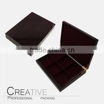 Custom Wood tea box packing