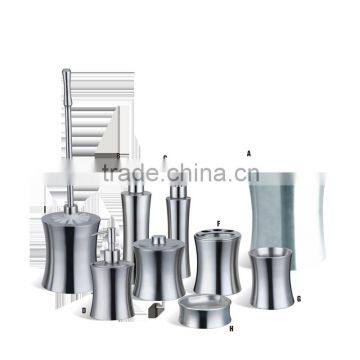 Stainless steel toilet brush bathroom accessory