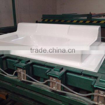 ABS/plastic/acrylic bathtub/sink/tray/basin vacuum forming/make/making machine/equipment