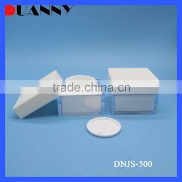 30g PS Square Cosmetic Jar Packaging,30g PS Cosmetic Jar