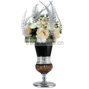 Hot Sell Handmade Art crystal Vase For Building And Home Decoration And Holiday Gift