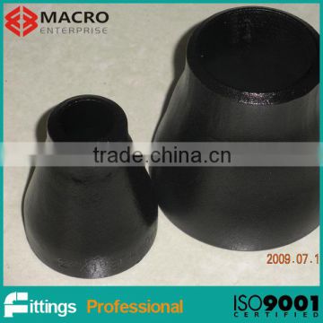 SCH40 Black Painting Beveled Seamless Eccentric Reducer