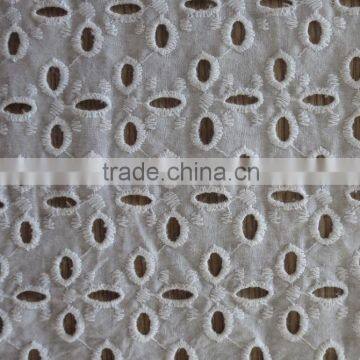 Best Price 100% Cotton Embroidery Lace Fabric for Sale