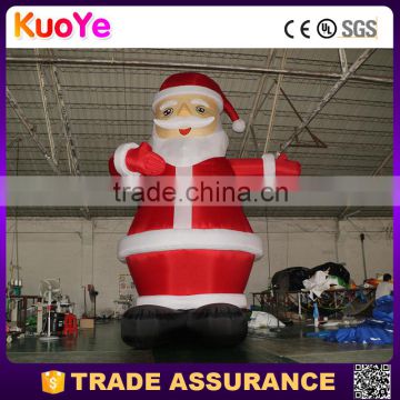 20ft giant fat western christmas decorations inflatable santa