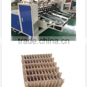 Hot sale corrugated clapboard making machine /automatic high speed partition equipment