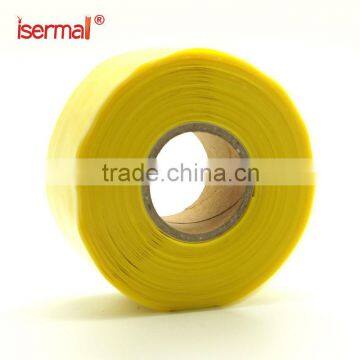 isermal self-fusing silicone rubber tape yellow color