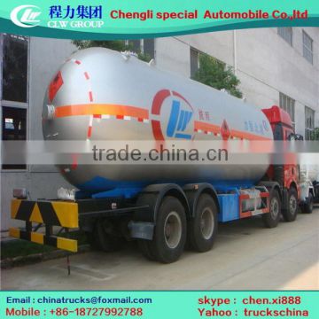 Top level design 35m3 8x4 howo rhd 266hp lpg truck