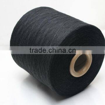 65/35 raw white black color recycled cotton yarn for weaving and kinitting