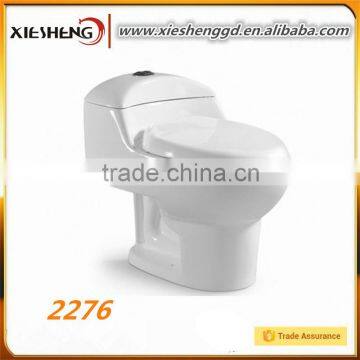 ceramic single piece washdown toilet/ cheap one piece wc toilet