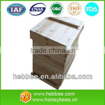 Fir wooden single level beehive