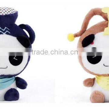 Promotion gift Creative cartoon panda 12 constellation super cute doll adorable plush toy doll